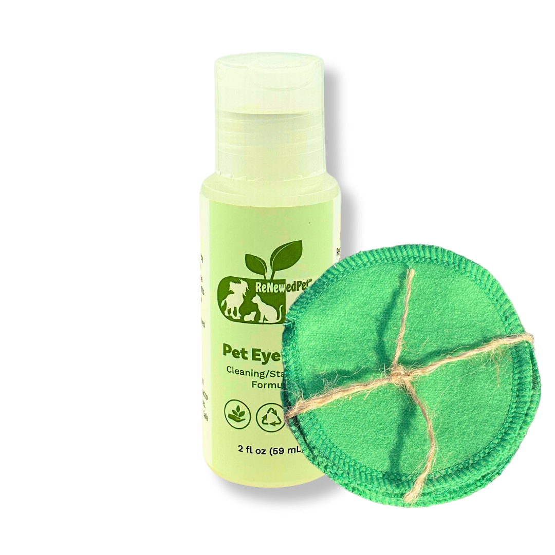 Pet Eye Wash Natural Sterile Cleansing Solution Drops 4oz - Main Feature View | Majestic Pet Kingdom