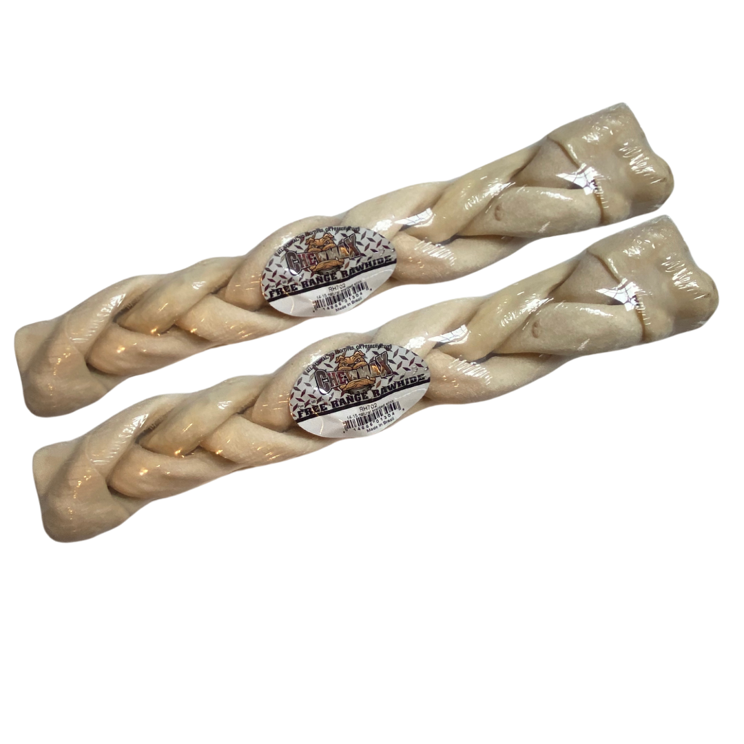 2 PK - 14"-15" Braided Stick
