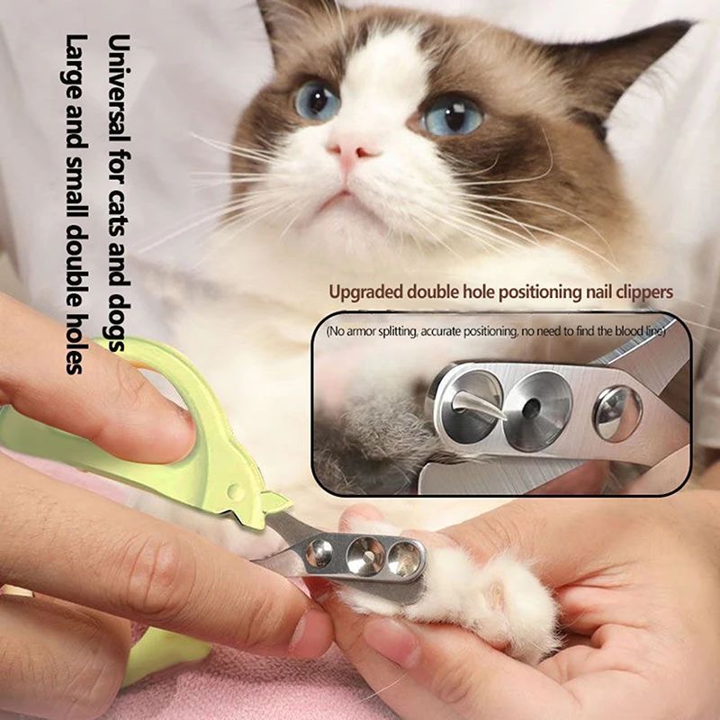 Cute Ergonomic Pet Nail Clipper & Scissor