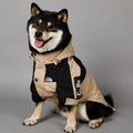 Khaki Dog Pet Shell Jacket - Majestic Pet Kingdom