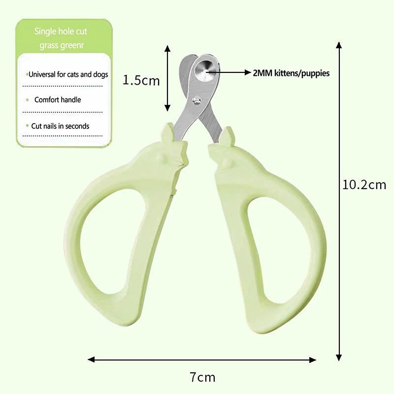 Cute Ergonomic Pet Nail Clipper & Scissor