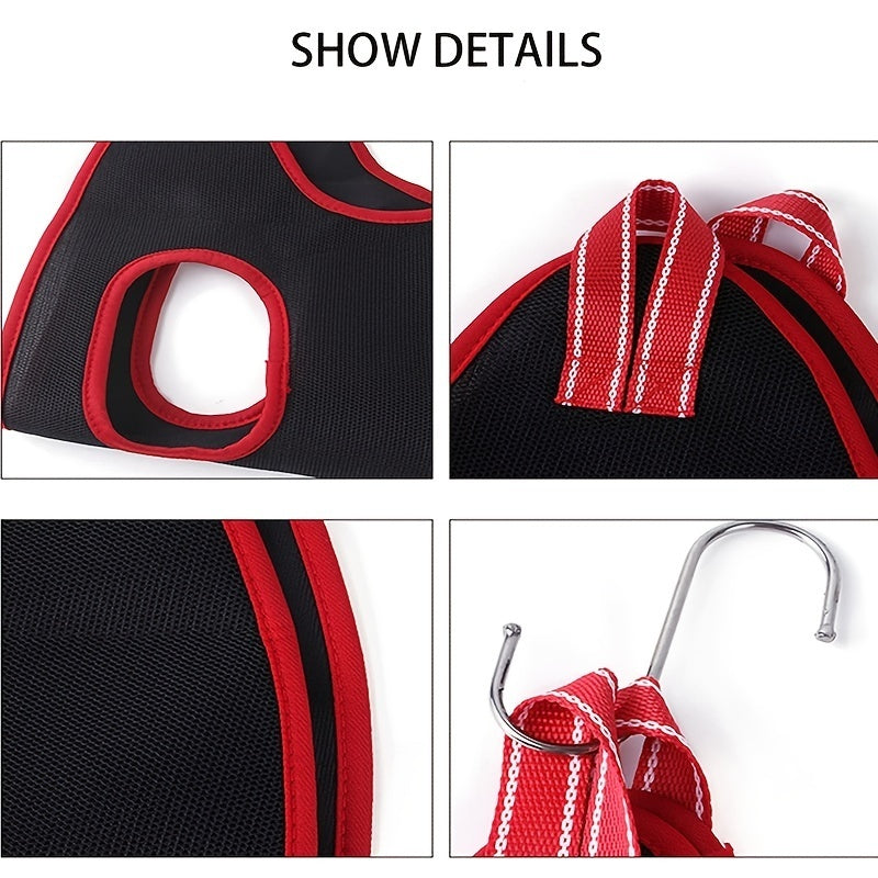 Dog Grooming Hammock Restraint Harness Bag for Nail Trim - Detail Angle 5 | Majestic Pet Kingdom