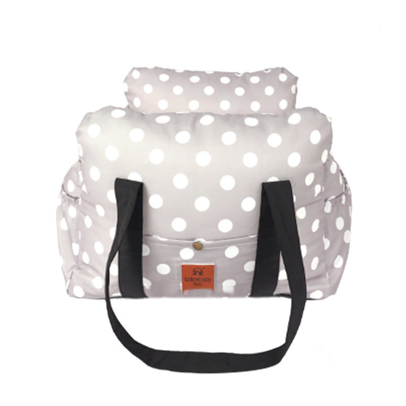 Dog Car Seat Travel Carrier Safety Booster Basket for Pets - Detail Angle 7 | Majestic Pet Kingdom