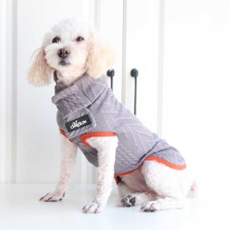 Dog Clothes Vintage Twist Pet Sweater - Majestic Pet Kingdom