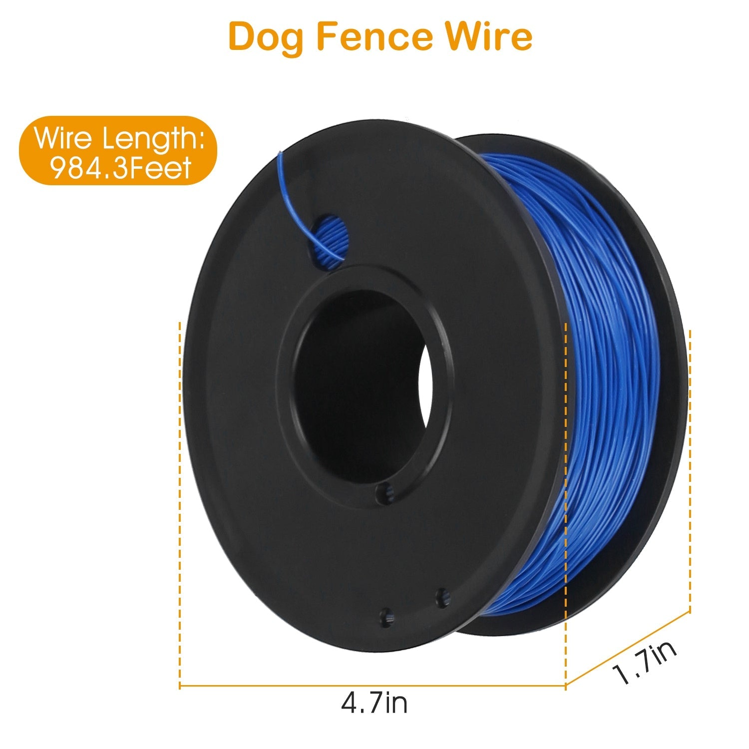 656 Feet 0.43in Dog Fence Wire Copper Boundary Wire for GPCT2529 Dog Fence System | Purrfect Pet Kingdom