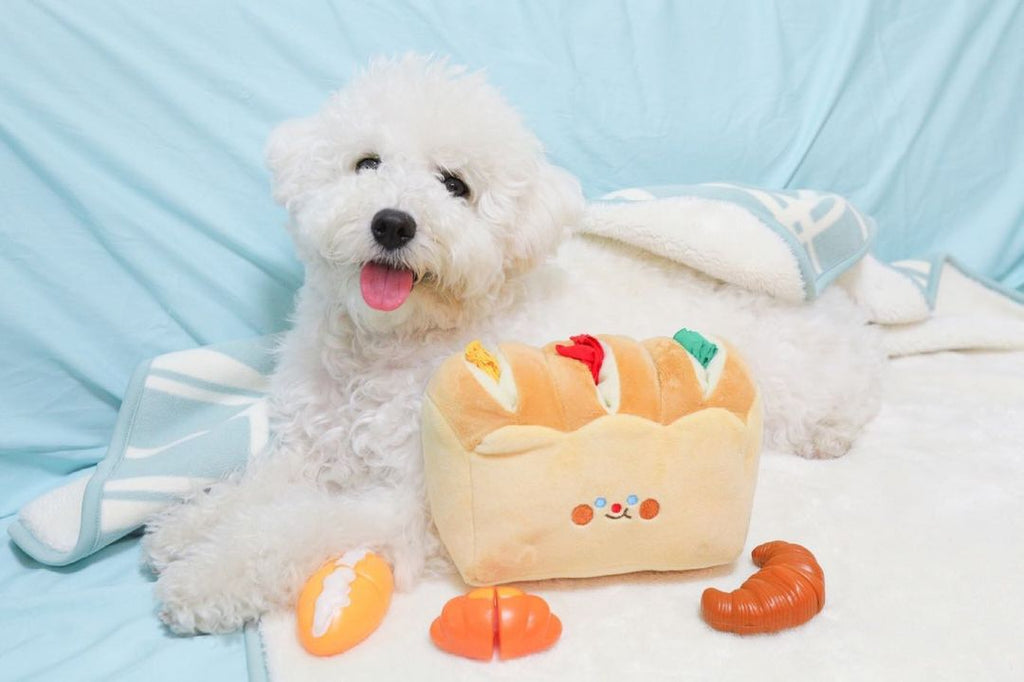 Bread Toast Sniffing Tibetan Food Toys