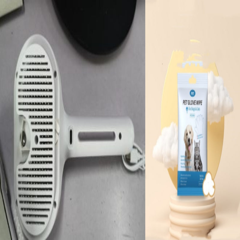 Self-Cleaning Pet Grooming & Dematting Comb
