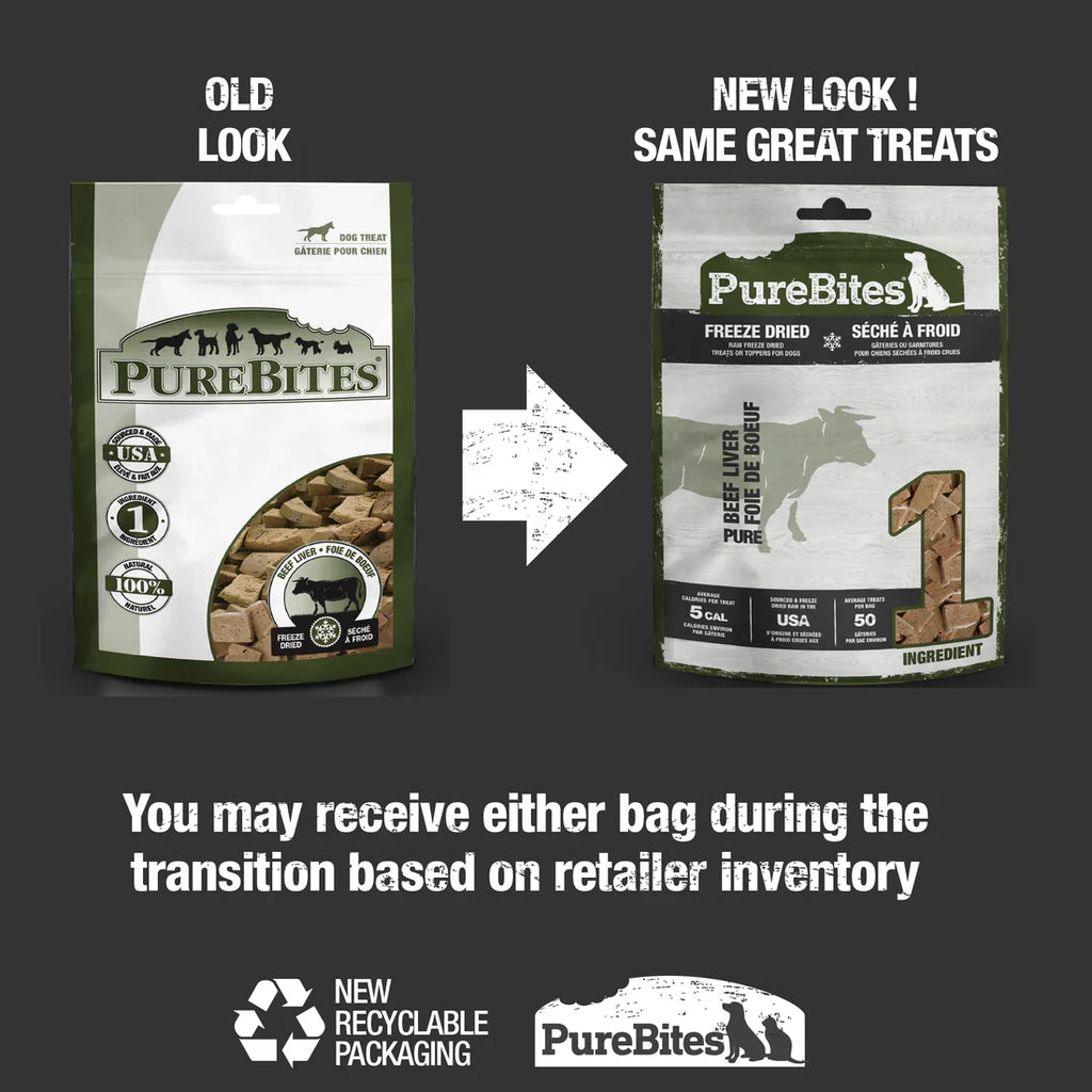 Pure Bites Beef Freeze Dried Dog Treats