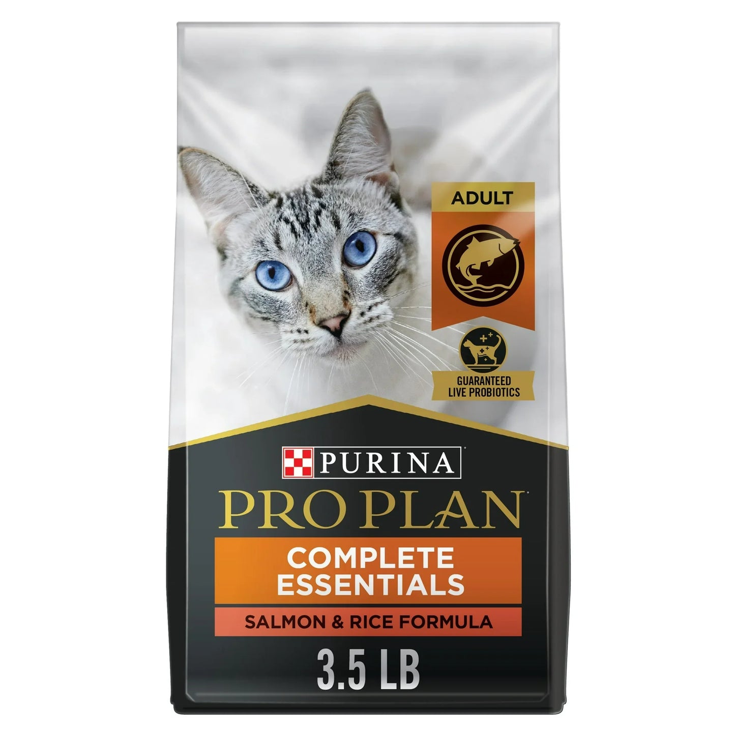 Cat Food Pro Plan Complete Essentials Salmon Rice Dry 3.5lb - Main Feature View | Majestic Pet Kingdom