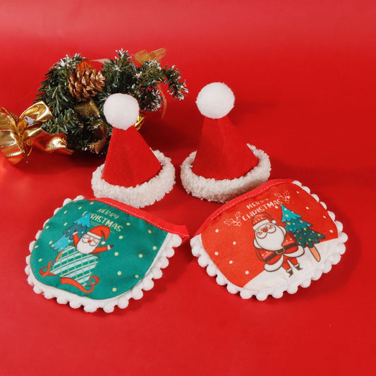 pet-christmas-dress-up,-cat-scarf,-scarf,-christmas-supplies,-hat-decorations,-dog-cute-set,-scarf-luxury-view-1 | Majestic Pet Kingdom