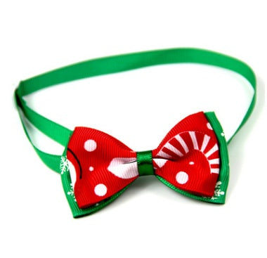 Majestic Pet Kingdom - 1 Pieces Cute Christmas Pet Supplies Handmade Ribbon Dog Bow Ties 8 Colors Cat Neck Tie Dog Accessories View 10