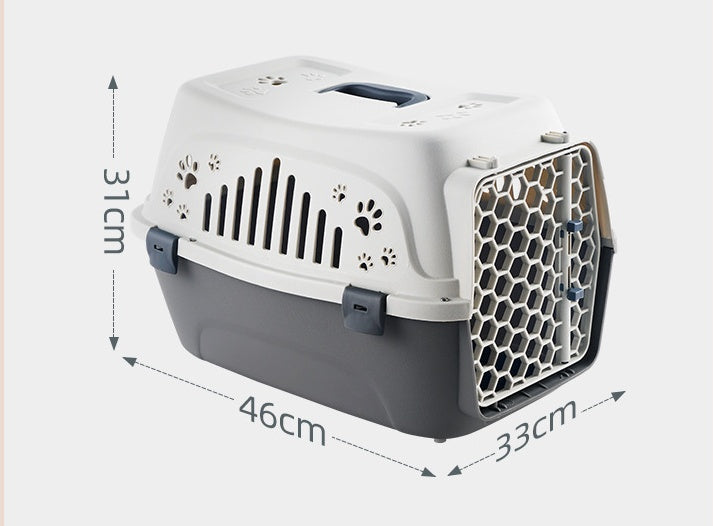 Portable Cat & Dog Travel Air Box Carrier