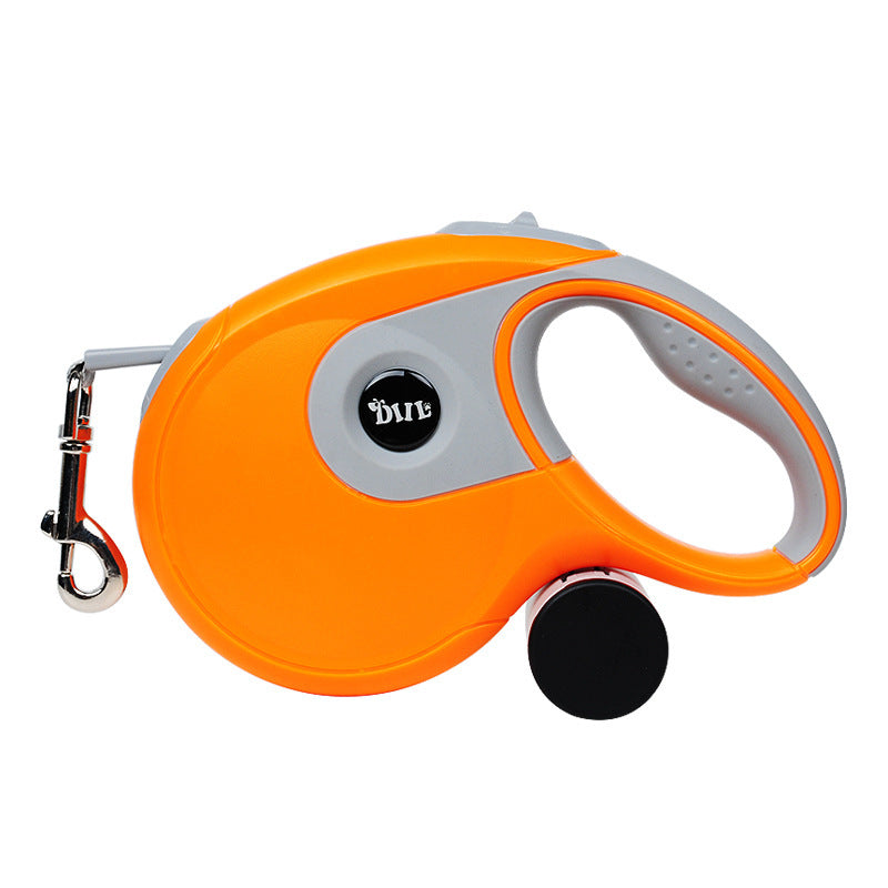 Dog Automatic Leashes Retractable One Button Break Lock Soft Hand Grip - Majestic Pet Kingdom