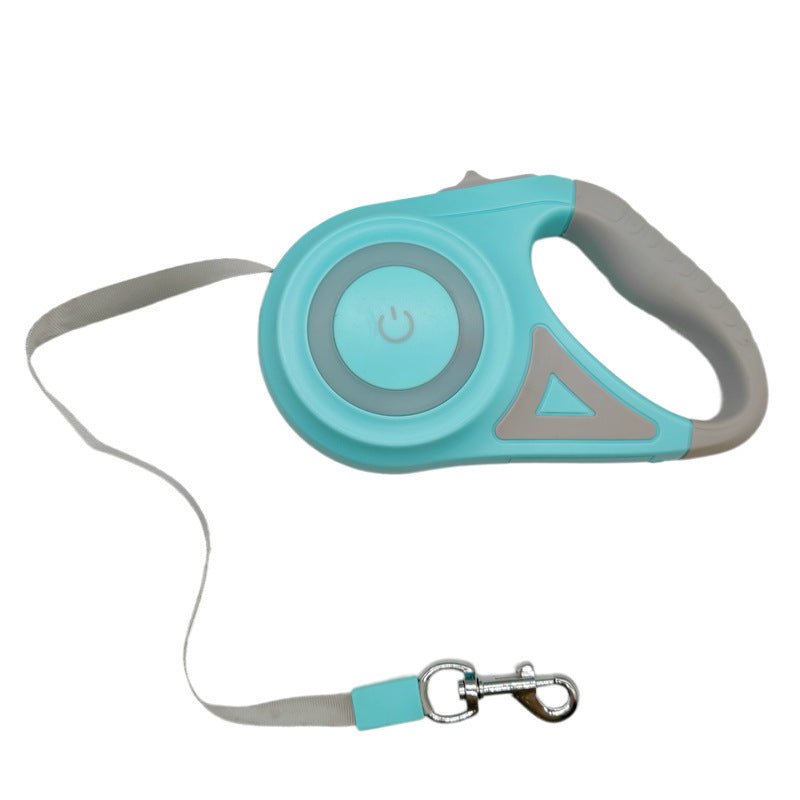 3M & 5M Retractable Dog Leash with LED Light - Pet Lead