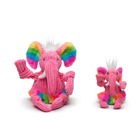 Rainbow Elephant Knottie® Plush Dog Toy | The Finest Market