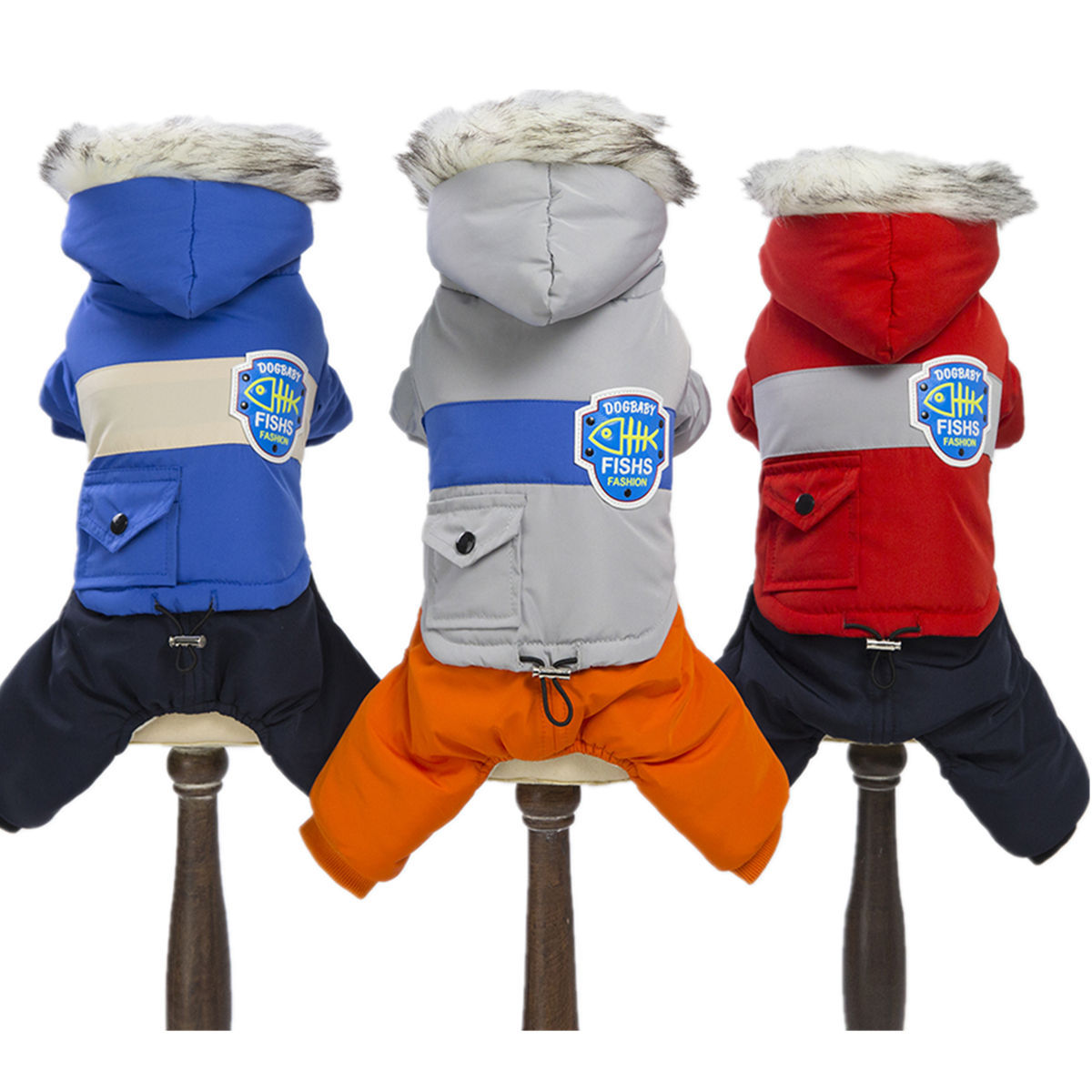 clothes for pets Dog snow coat - Majestic Pet Kingdom
