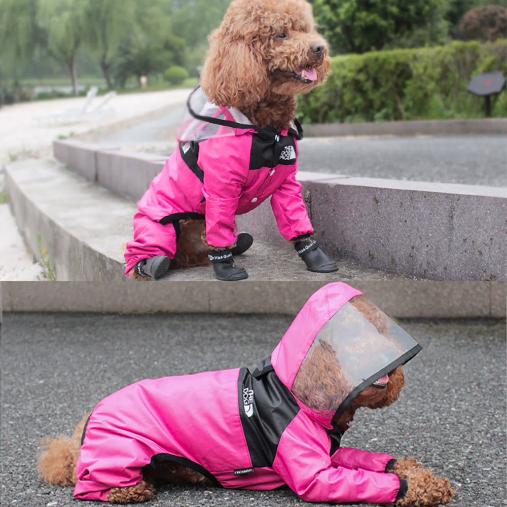 Clothes on rainy days pet poncho - Majestic Pet Kingdom