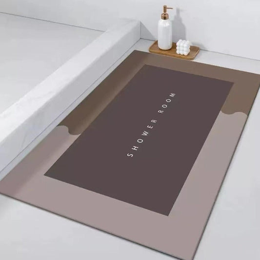 Soft cushion floor mat absorbent foot mat bathroom non-slip quick-drying toilet door carpet bathroom door mat - Detail Angle 2 | Majestic Pet Kingdom