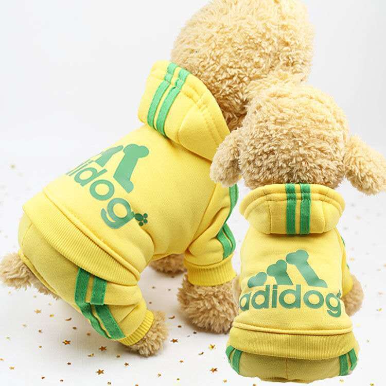 Autumn And Winter New Four-Legged Dog Clothes Teddy Bichon Hiromi Winter Clothes Thickened Pet Clothes Cute - Majestic Pet Kingdom