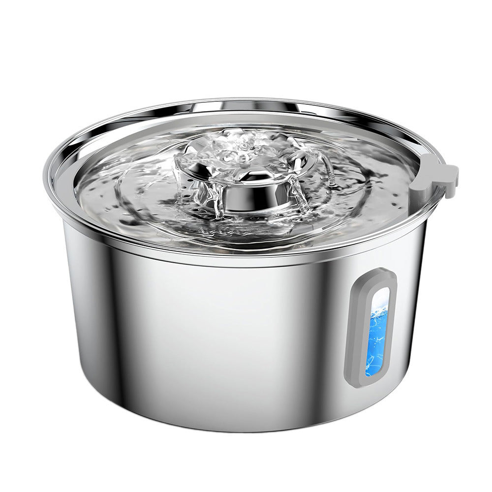 Smart Pet Water Dispenser: Stainless Steel Auto Circulation - Majestic Pet Kingdom