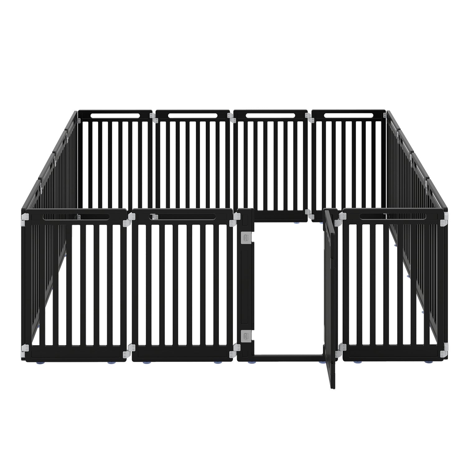 16-Panel Dog Playpen 31.5" Height Indoor Outdoor Pet Gate | Purrfect Pet Kingdom