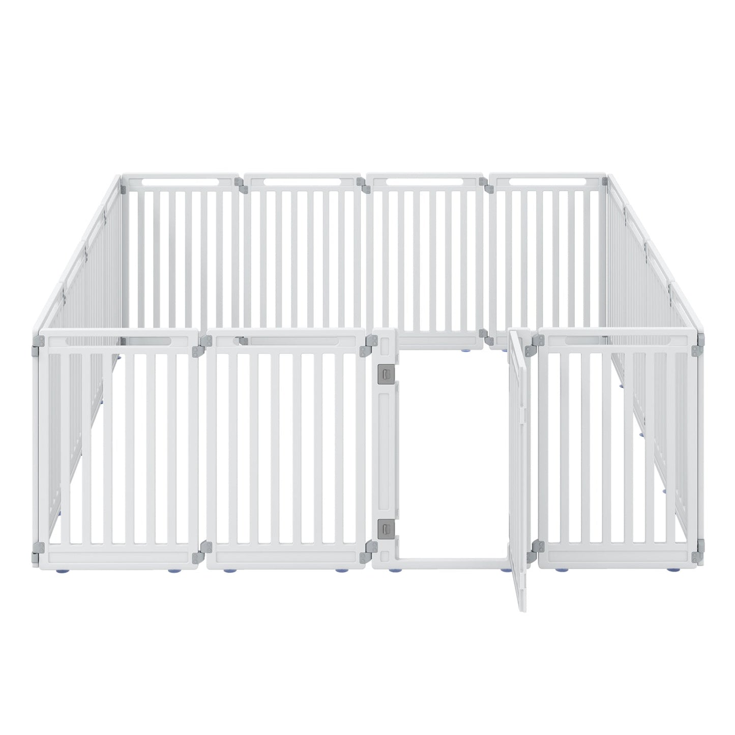 16-Panel Dog Playpen 31.5" Height Indoor Outdoor Pet Gate | Purrfect Pet Kingdom