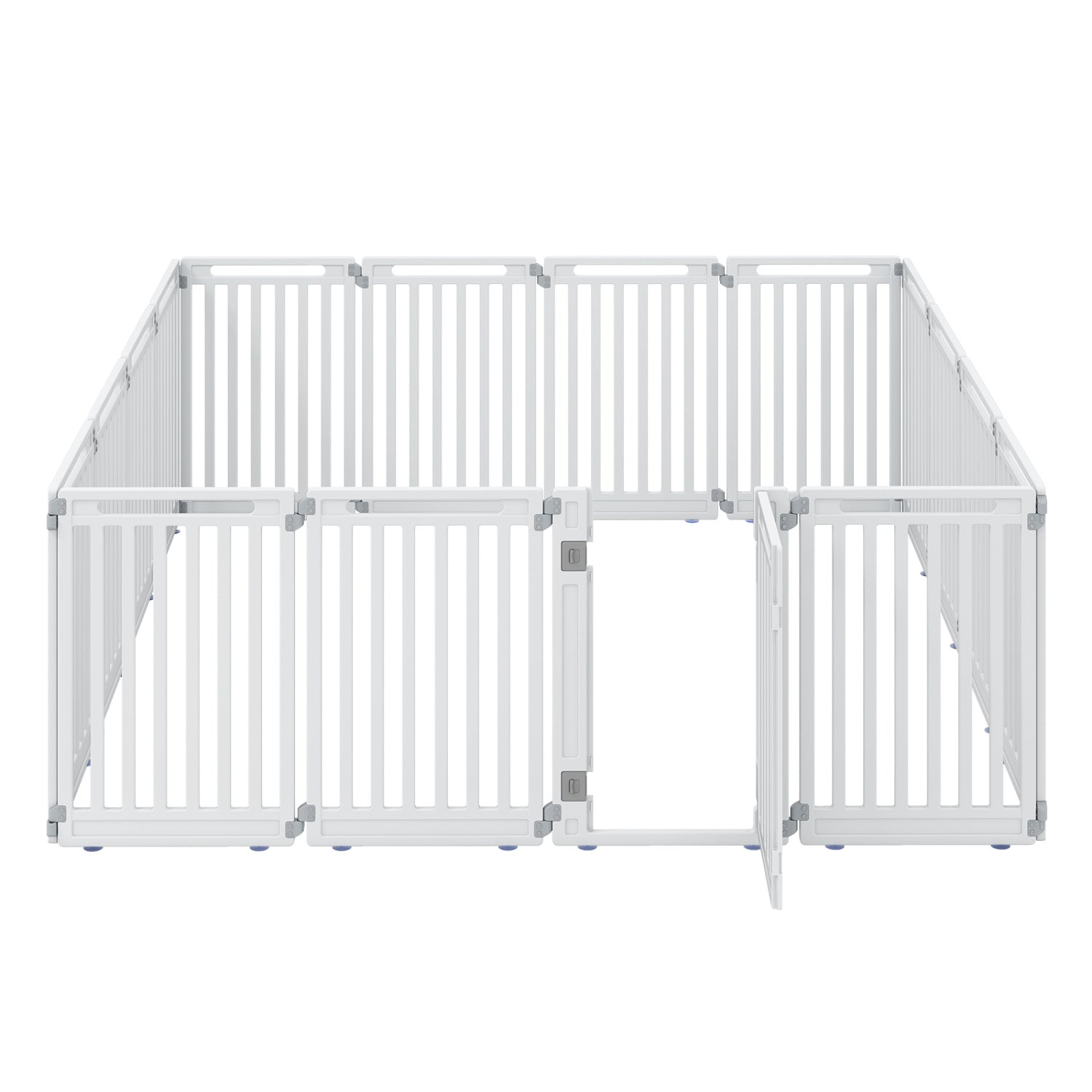 16-Panel Dog Playpen 31.5" Height Indoor Outdoor Pet Gate | Purrfect Pet Kingdom