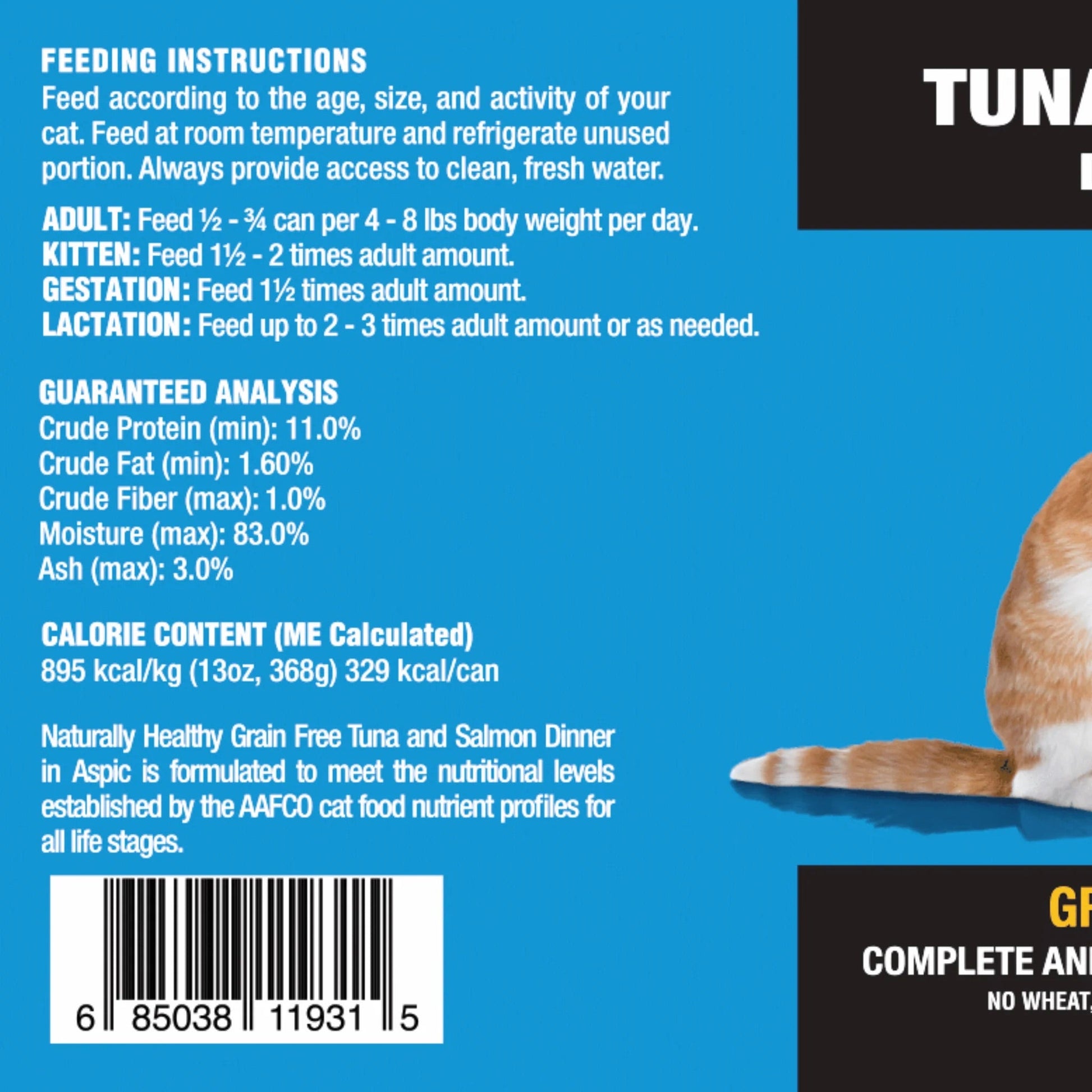 Dave's Cat Food Naturally Healthy Grain Free Tuna & Salmon - Majestic Pet Kingdom