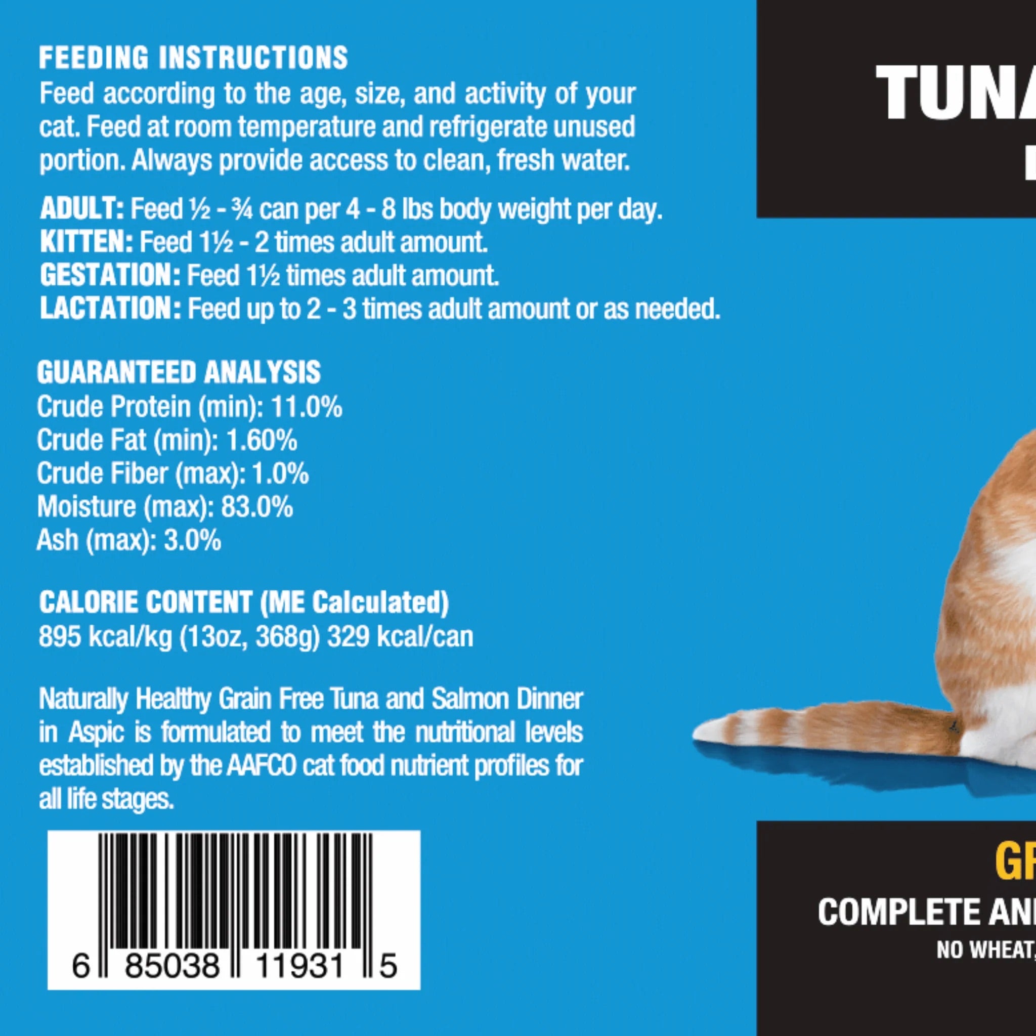 Dave's Cat Food Naturally Healthy Grain Free Tuna & Salmon - Majestic Pet Kingdom