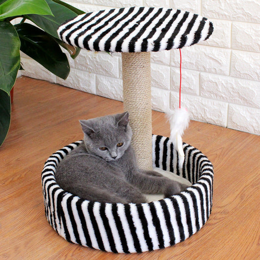 Cat Tree Small Sisal Post Jumping Platform All-Season House