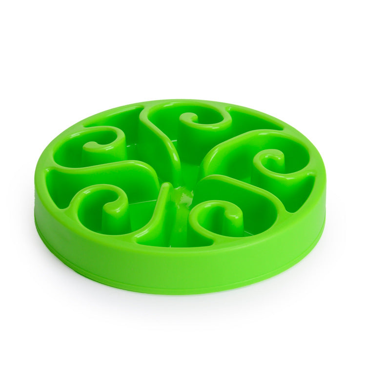 Dog Bowl Slow Feeder Non-Slip Anti-Choking Food Basin Maze Dish - Detail Angle 6 | Majestic Pet Kingdom