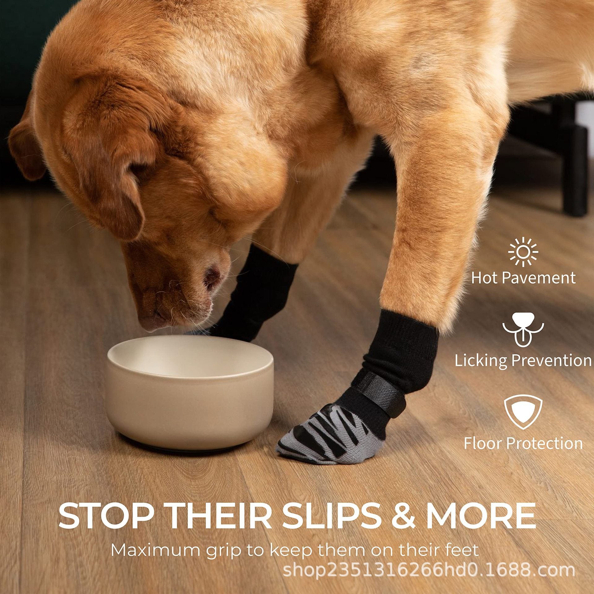 Non-slip Dog Socks And Leg Warmers For Medium To Large French Bulldogs - Majestic Pet Kingdom