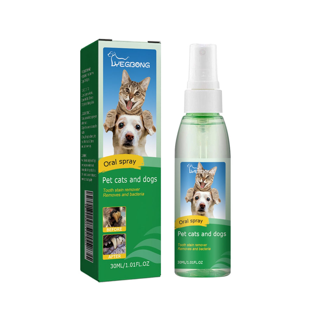 Pet Tooth Deodorizer Spray: Universal Mouth Freshener