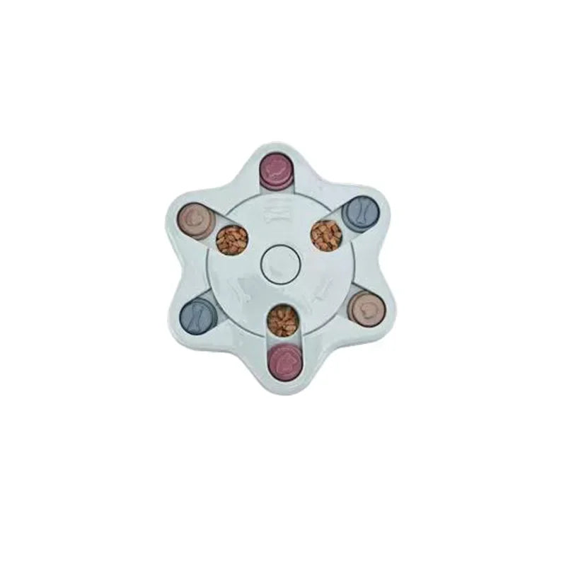 Dog Puzzle Toy Bowl: Interactive IQ Slow Feeder Game | Purrfect Pet Kingdom