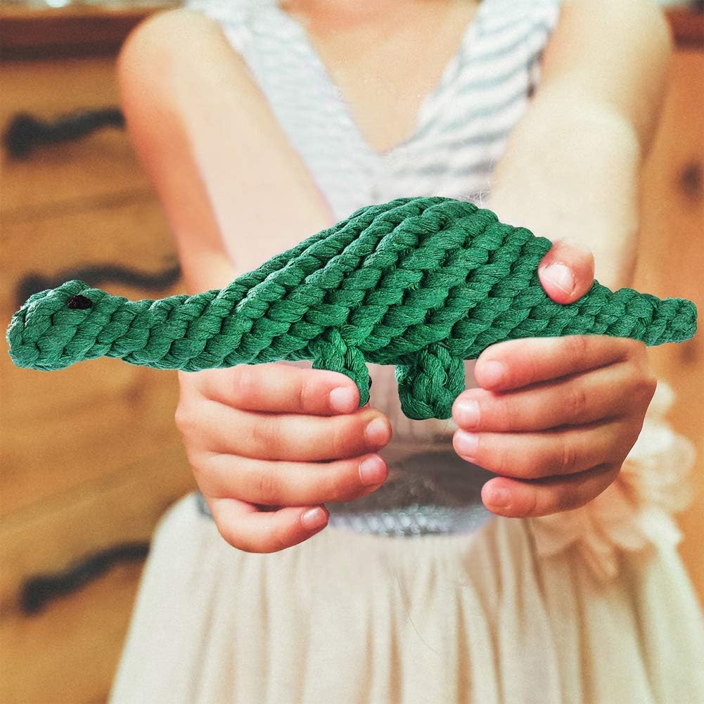 Interactive Dog Rope Toy Set Animal Design Durable And Teeth Cleaning Toy For Small Medium Dog Chew Training And Biting Toys | Purrfect Pet Kingdom