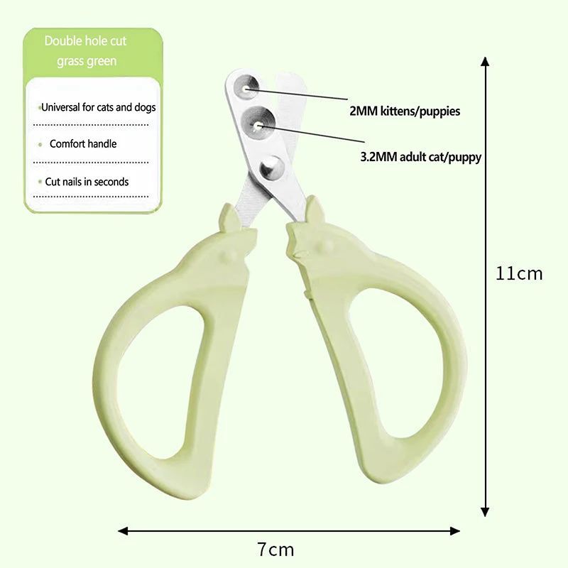 Cute Ergonomic Pet Nail Clipper & Scissor