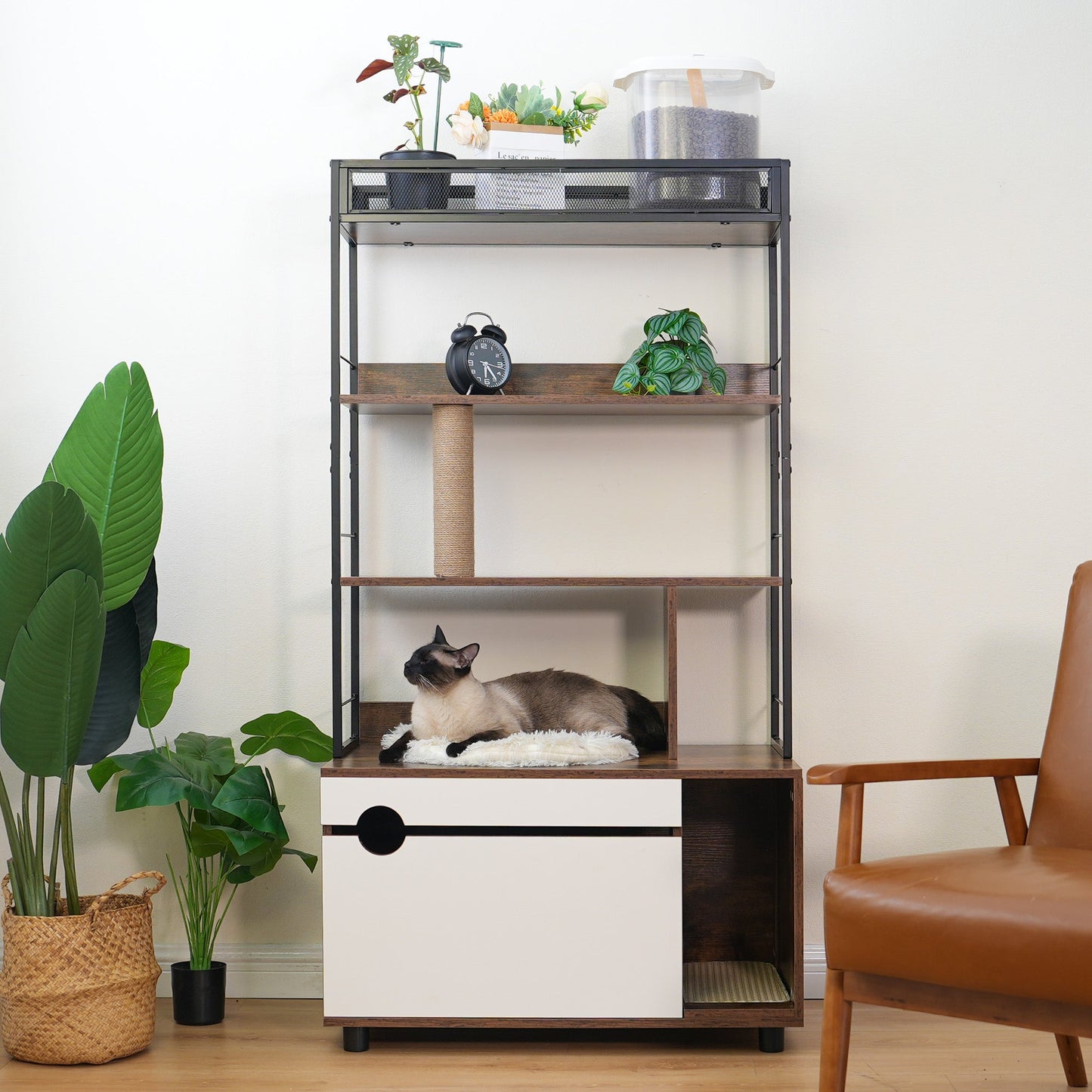 Smart Cat Litter Box Deodorizer - Electronic Odor Purifier