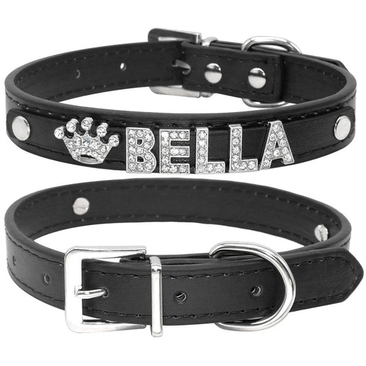 Personalized Cat Collar Rhinestone Puppy Small Dogs Collars............. | Purrfect Pet Kingdom