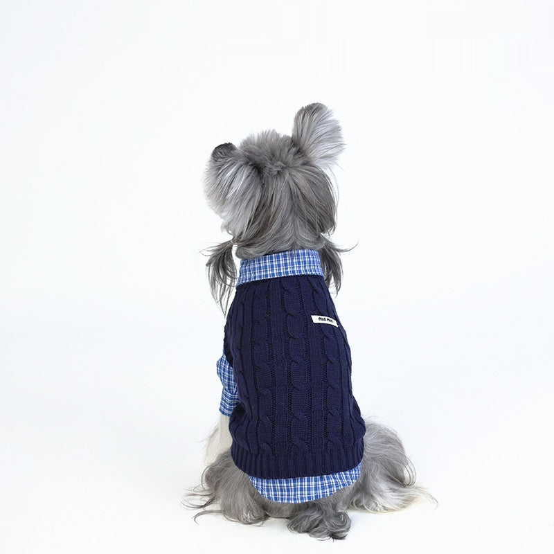 Dog Clothes Autumnwinter Socialite Style For Pets - Majestic Pet Kingdom