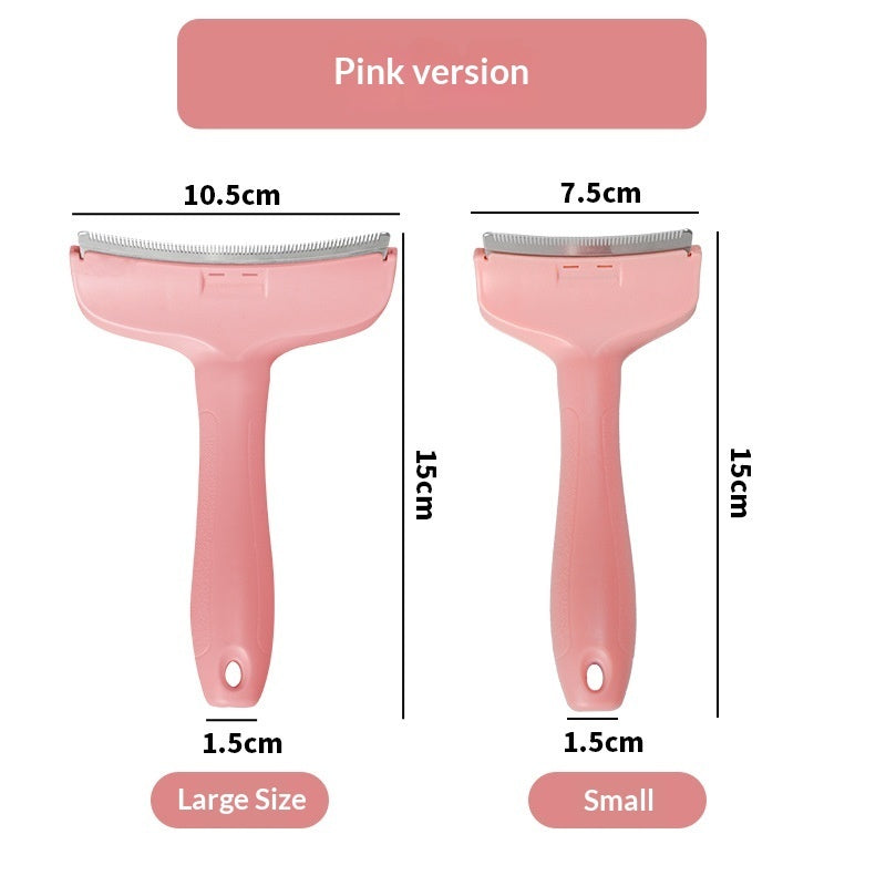 Pet Macaron Curved Blade Hair Removal Comb - Majestic Pet Kingdom