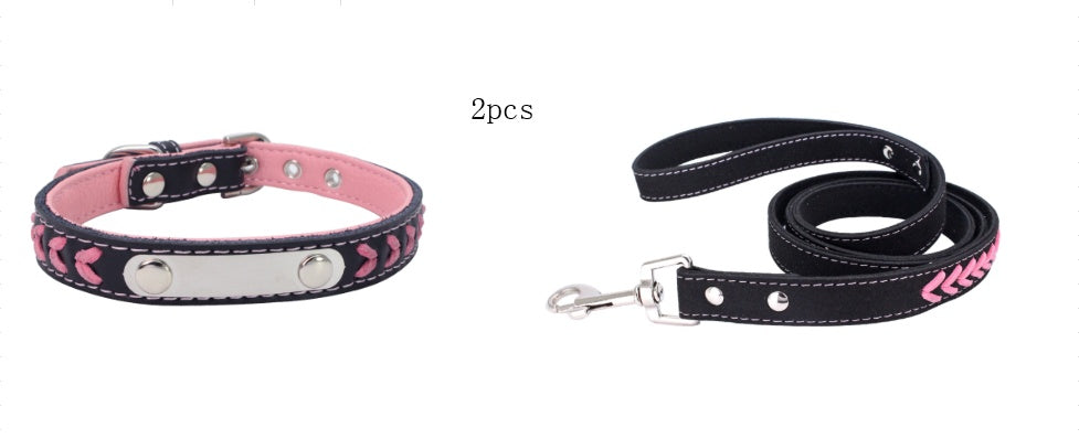 Stainless Steel Iron Dog Collar with Laser Lettering | Purrfect Pet Kingdom