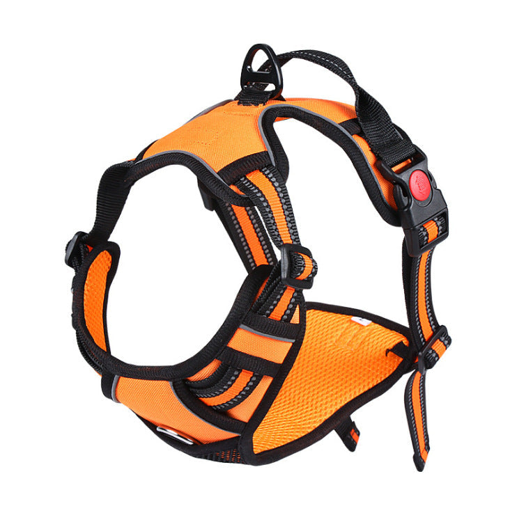 Explosion-Proof Pet Leash With Reflective Harness - Majestic Pet Kingdom