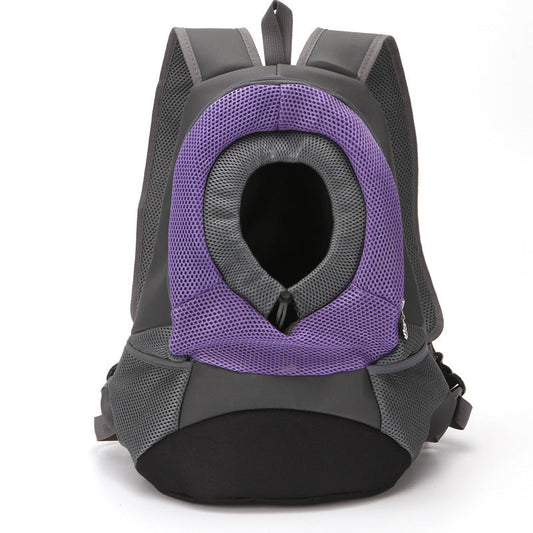 Majestic Pet Kingdom - Backpack Pet Bag Multi-Color Optional Comfortable And Breathable Mesh Woven Surface Travel Special Bag For Travel View 2