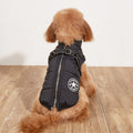 Pet Warm Dog Cotton-padded Clothes Fleece-lined Thickened Reflective Gallus - Majestic Pet Kingdom