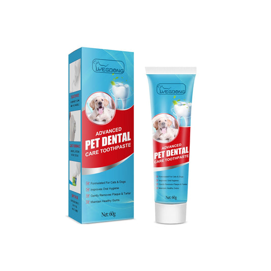 Pet Toothpaste for Dogs and Cats Oral Care Edible Fresh Breath Dental Cleaning - Main Feature View | Majestic Pet Kingdom