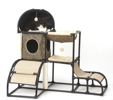 Cat Scratching Post Sisal Rope Tree Climbing Activity Stand - Detail Angle 7 | Majestic Pet Kingdom