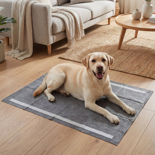 35.5" x 24" Charcoal Dog Pee Pads 6-Layer for Dogs | Purrfect Pet Kingdom