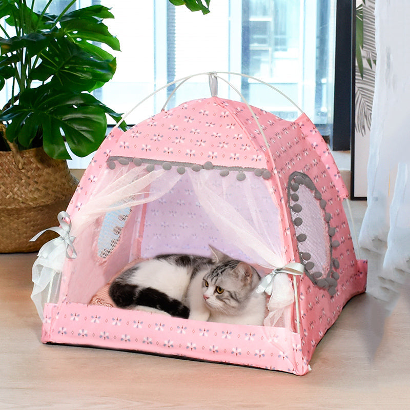 Comfy Calming Pet Tent Bed for Small Dogs and Cats | Purrfect Pet Kingdom