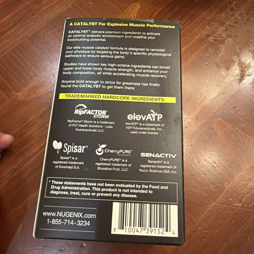 Nugenix Catalyst Enhanced Muscle Builder, Muscle Recovery 90ct, Exp: 8/26 - Majestic Pet Kingdom