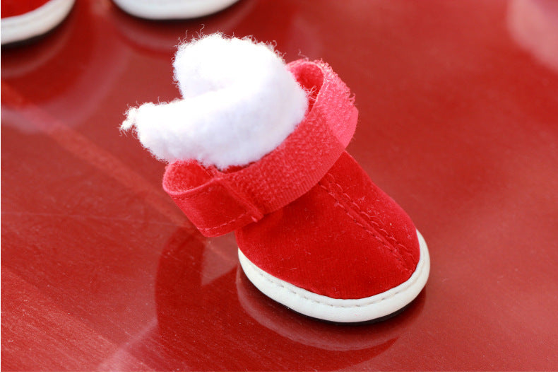 Pet christmas shoes - Majestic Pet Kingdom